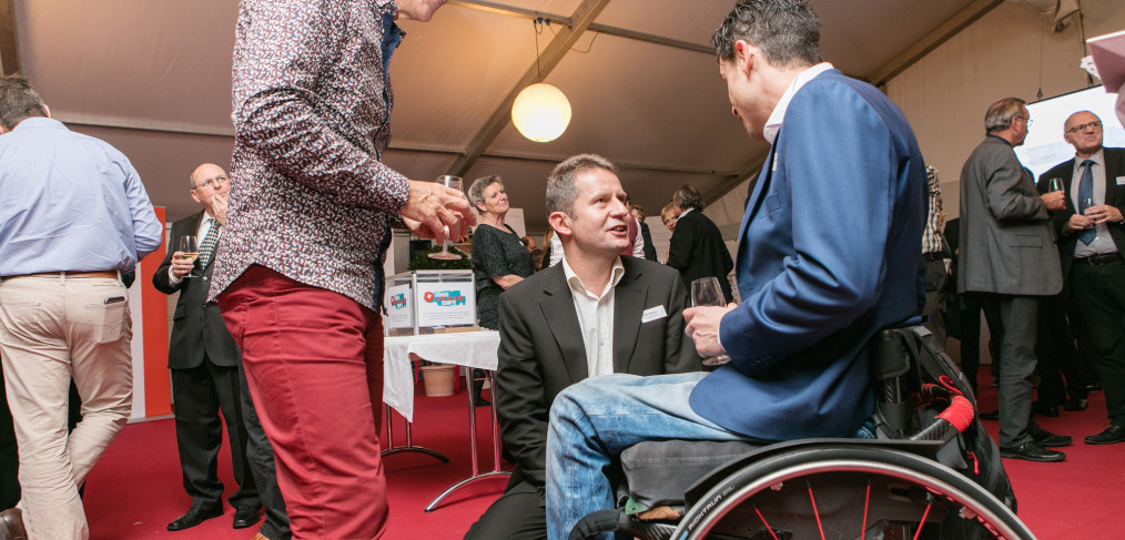 Andreas Hardegger (IV-Stelle Kanton Bern), Frédéric Bracher (Swisscom), Felice Mastrovita (Mr. Handicap)